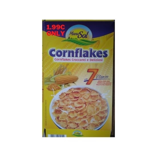 Picture of MANU SOL CORNFLAKES 500GR 1.99C